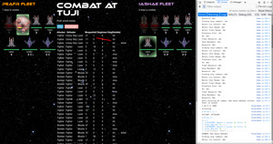 Early ship combat UI