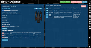 Ship designer UI